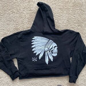 The Drive Clothing crop hoodie